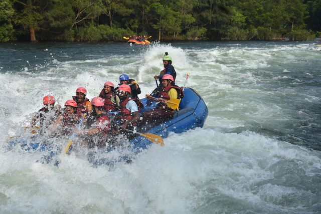 Conquer the Thrilling Ayung River Class Rapids